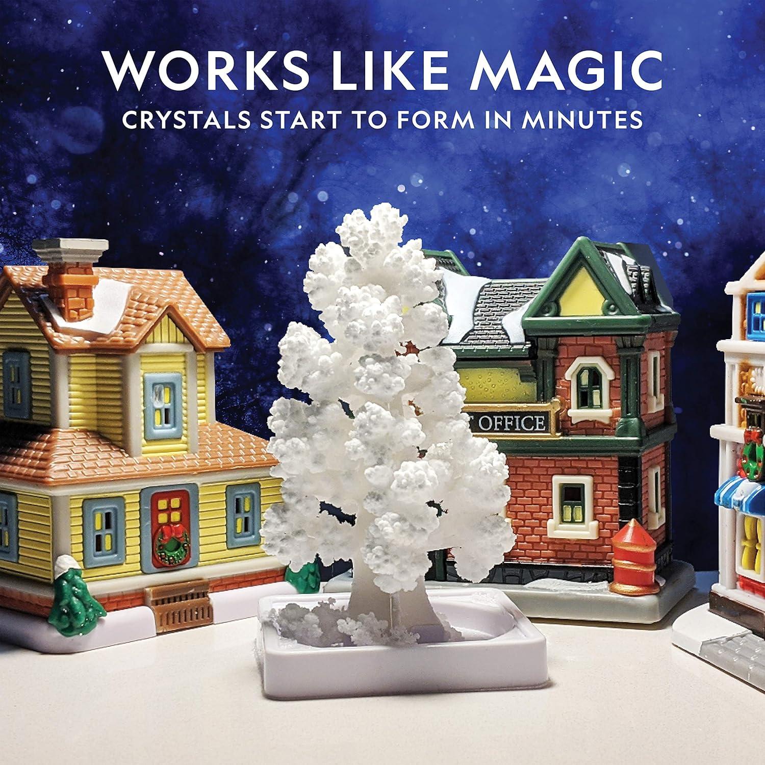 National Geographic Craft Kits for Kids – Crystal Growing Kit – Grow a Crystal Garden in Just 6 Hours, Educational Craft Includes Art Project, Geode, STEM Arts and Crafts for Girls (Amazon Exclusive)