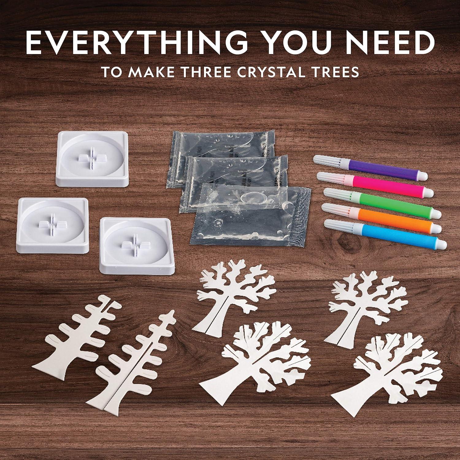 National Geographic Craft Kits for Kids – Crystal Growing Kit – Grow a Crystal Garden in Just 6 Hours, Educational Craft Includes Art Project, Geode, STEM Arts and Crafts for Girls (Amazon Exclusive)