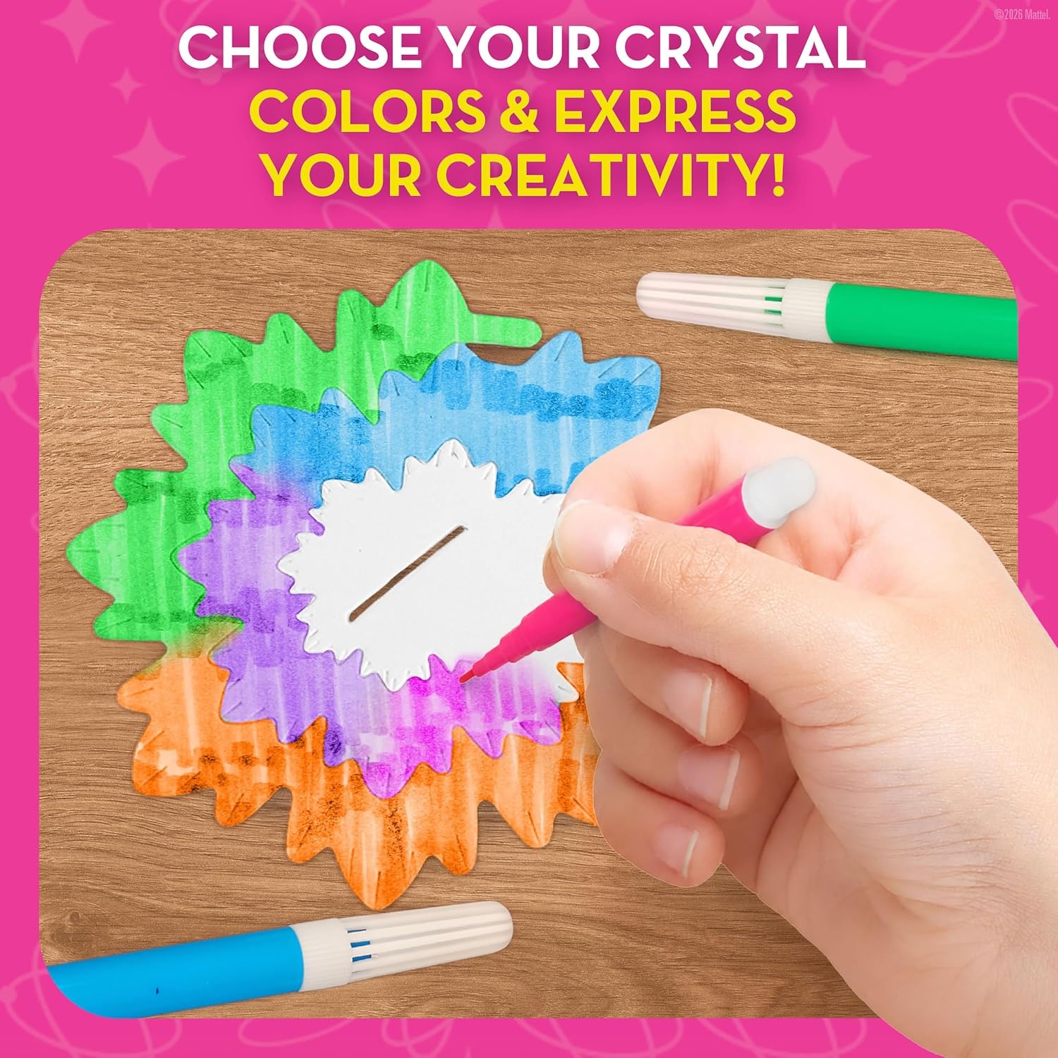 Barbie Crystal Growing Flower Garden Science Kit for Kids Ages 8-12