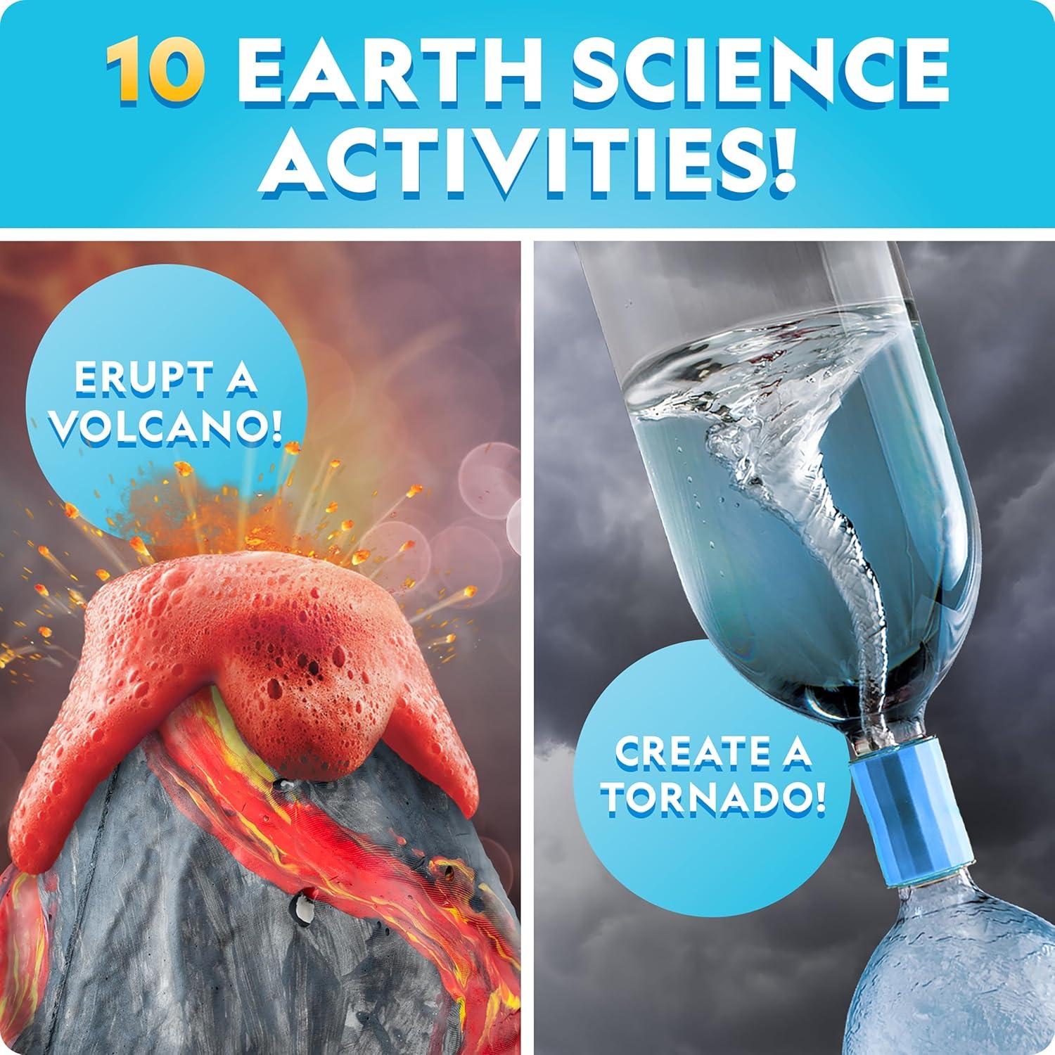 National Geographic Mega Science Lab – Kit for Kids with 75 Easy Experiments, Featuring Earth Science, Chemistry Set, and Magic STEM Projects for Boys and Girls (Amazon Exclusive)