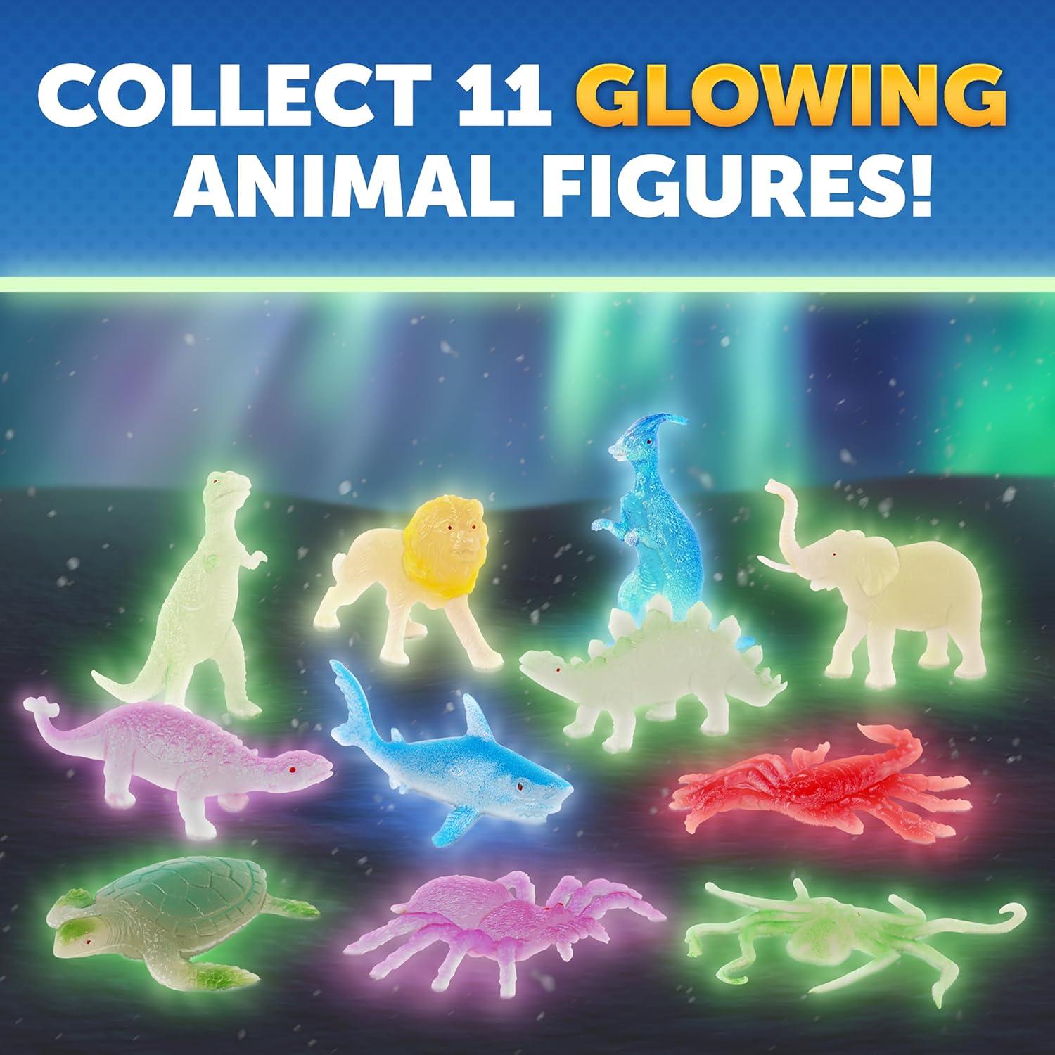 Blue Marble 2026 Glow In The Dark Advent Calendar – Countdown Calendar with 24 Science Activities, Experiments & Animal Figures | Fun & Educational Kids Advent Calendar(Glow-in-the-Dark Activities)