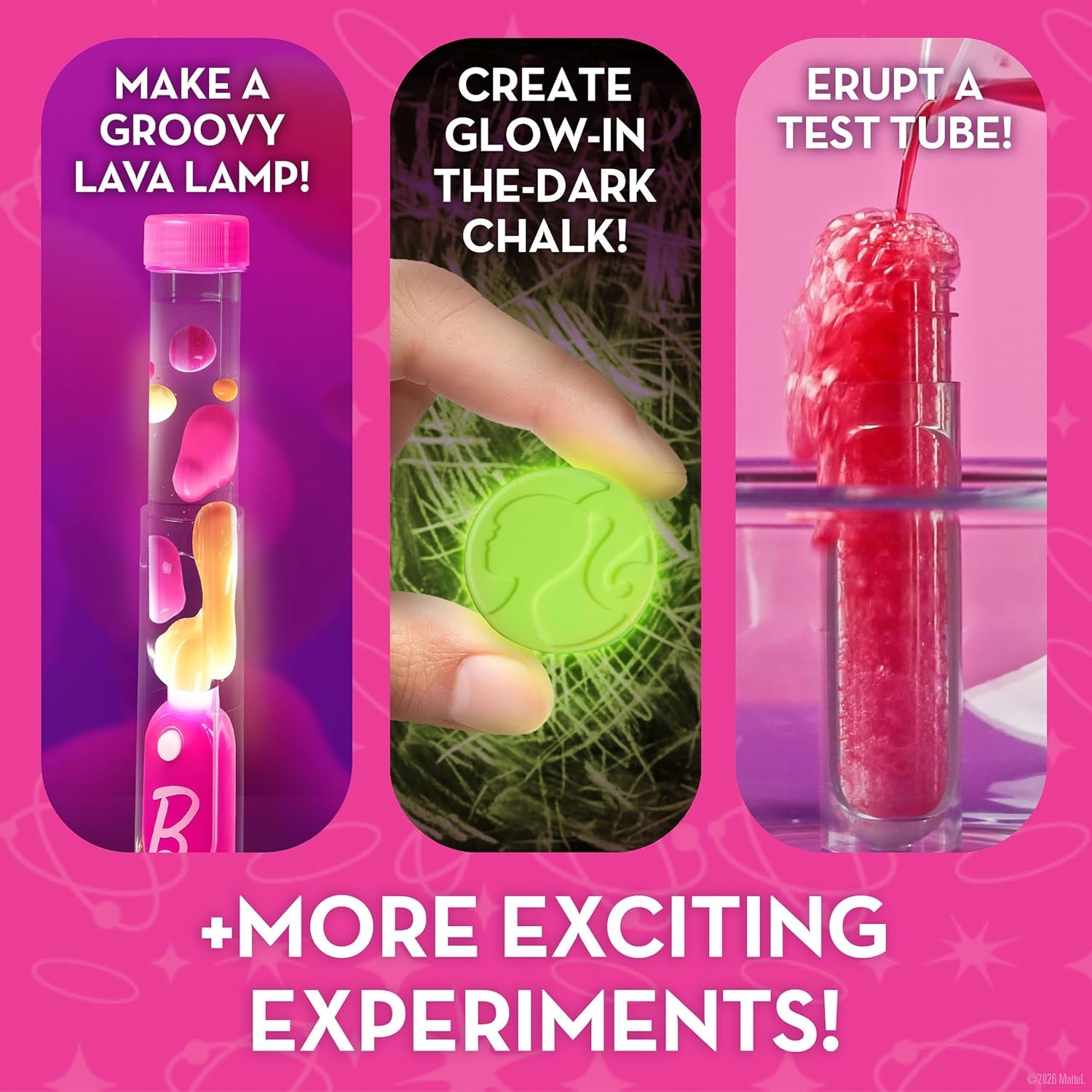 Barbie Chemistry Science Kit with 50 Experiments for Kids Ages 8-12
