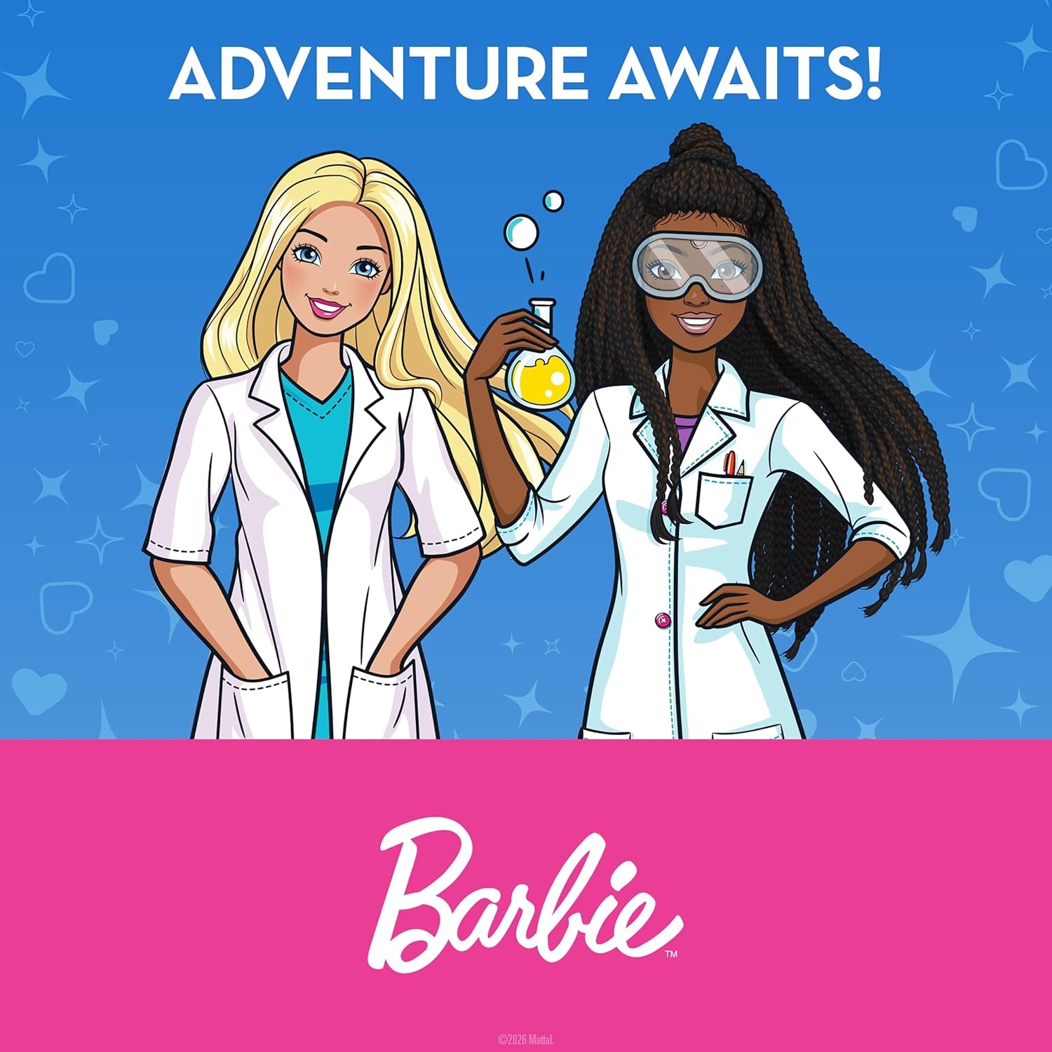 Barbie Chemistry Science Kit with 50 Experiments for Kids Ages 8-12