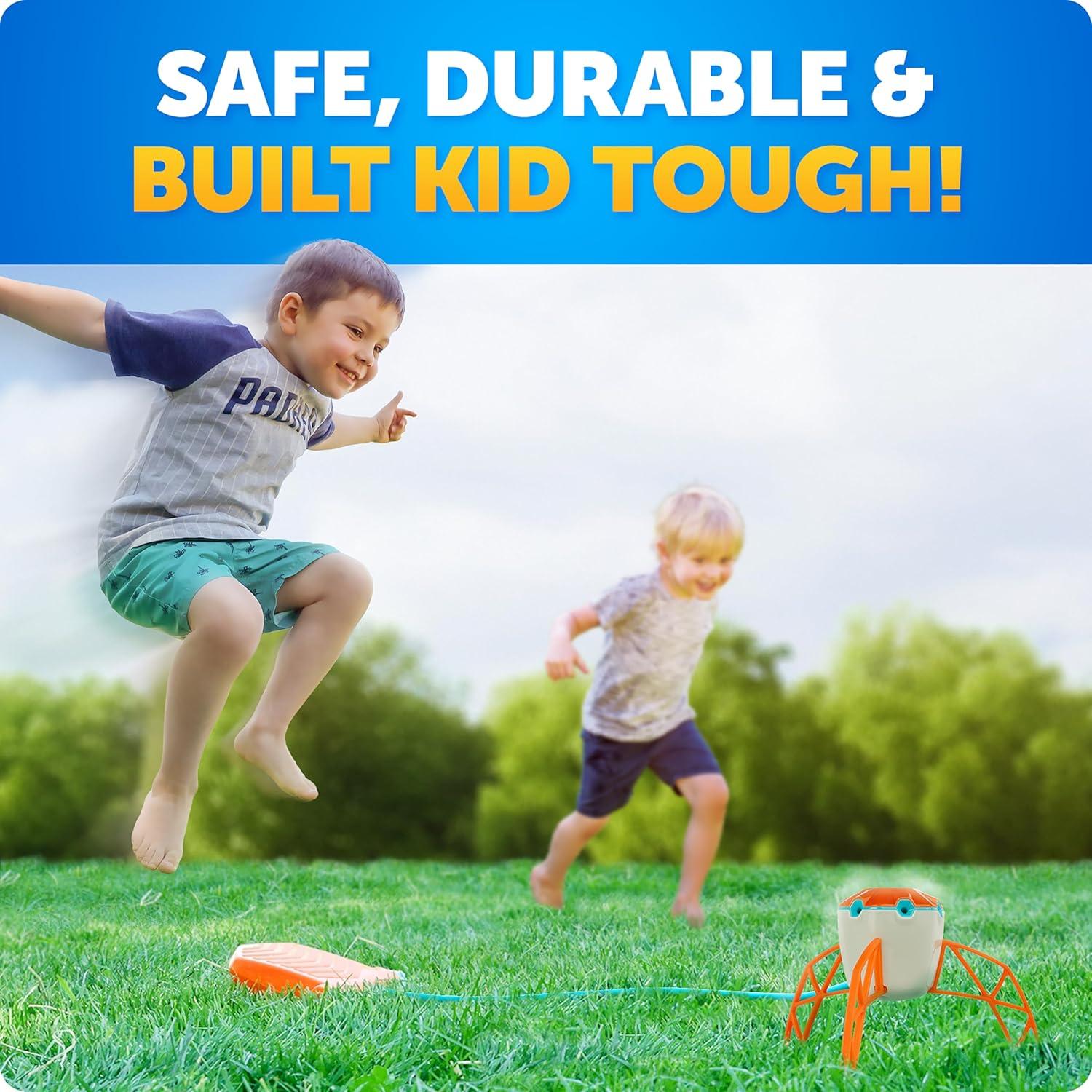 Blue Marble Stomp ‘N Spray Outdoor Sprinkler Game – Stomp & Splash Your Friends, Connects to Garden Hose, Kids Outdoor Water Fun, Kids Water Sprinklers, Water Sprayer, Sprinklers for Child