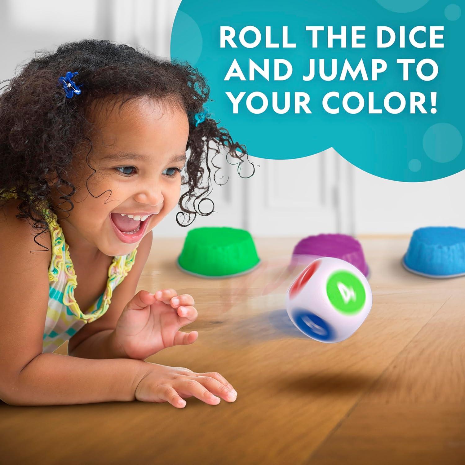 NATIONAL GEOGRAPHIC Stepping Stones for Kids – 6 Durable Non-Slip Stones Encourage Toddler Balance & Gross Motor Skills, Indoor & Outdoor Toys, Balance Stones, Obstacle Course (Amazon Exclusive)(12 Jumbo Stepping Stones)
