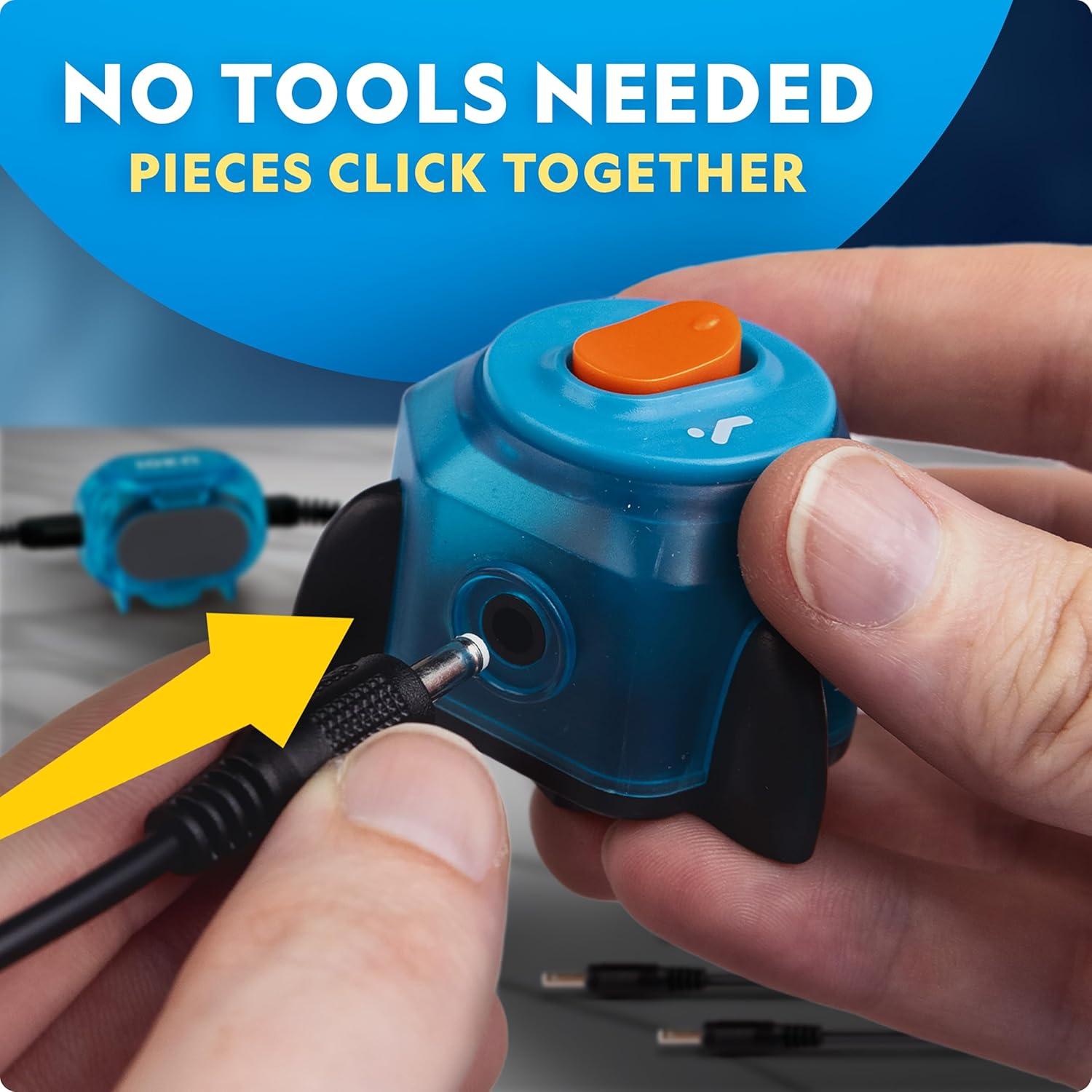 National Geographic Circuit Maker Kit – Electronics Kit for Kids with 120 Electrical Projects, Electric Circuit STEM Toy, Electronic Projects, Electrical Kit for Kids, Electricity Set(120+ Projects)