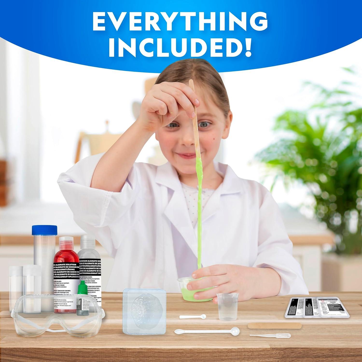 National Geographic Incredibly Gross Science Kit – 16 Disgusting Experiments with Bonus Guide, Yucky Slime Chemistry Set, Learning Toy, STEM Project for Boys and Girls, Birthday Gifts for Kids 8-12(16 Gross Experiments)