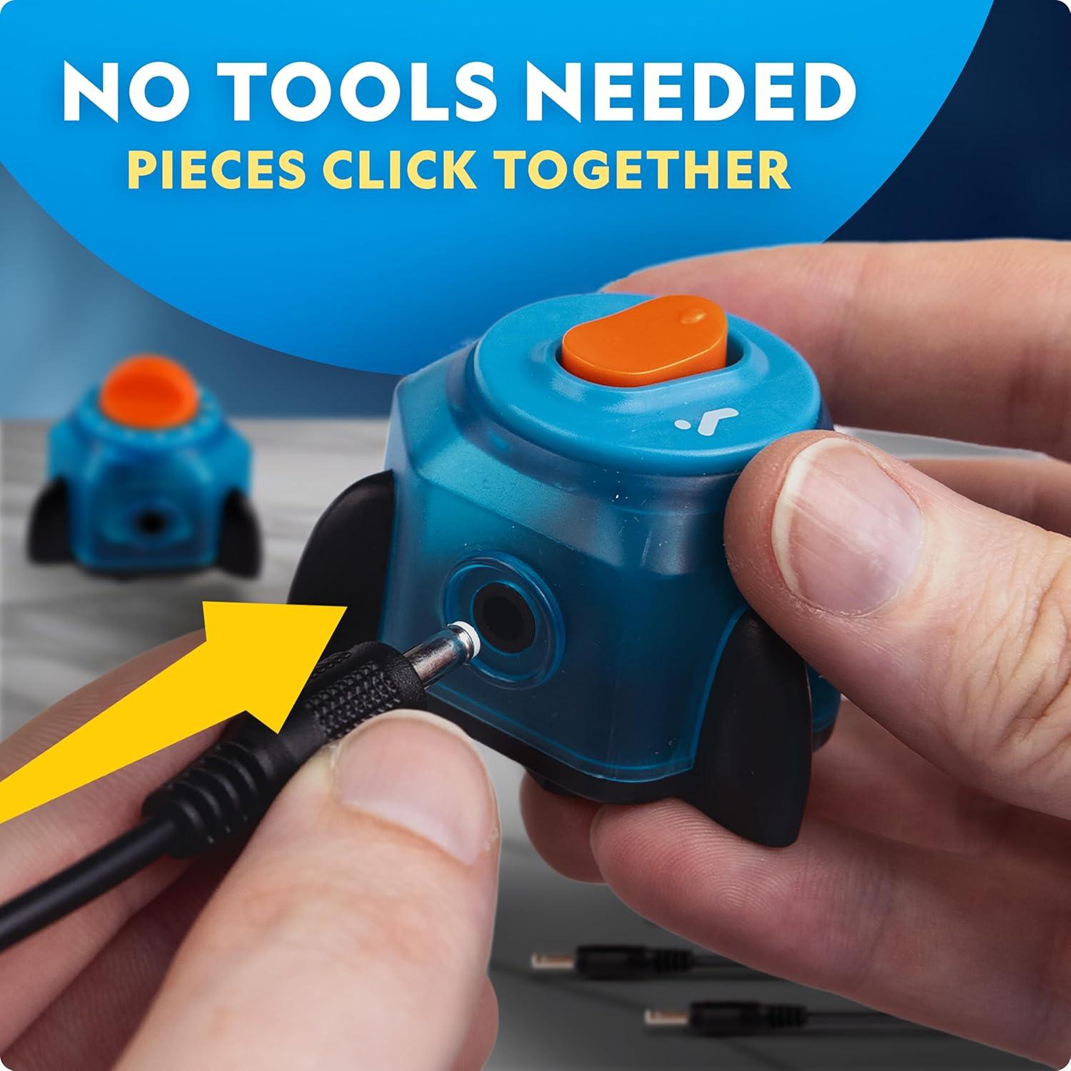 National Geographic Circuit Maker Kit – Electronics Kit for Kids with 120 Electrical Projects, Electric Circuit STEM Toy, Electronic Projects, Electrical Kit for Kids, Electricity Set(60+ Projects)