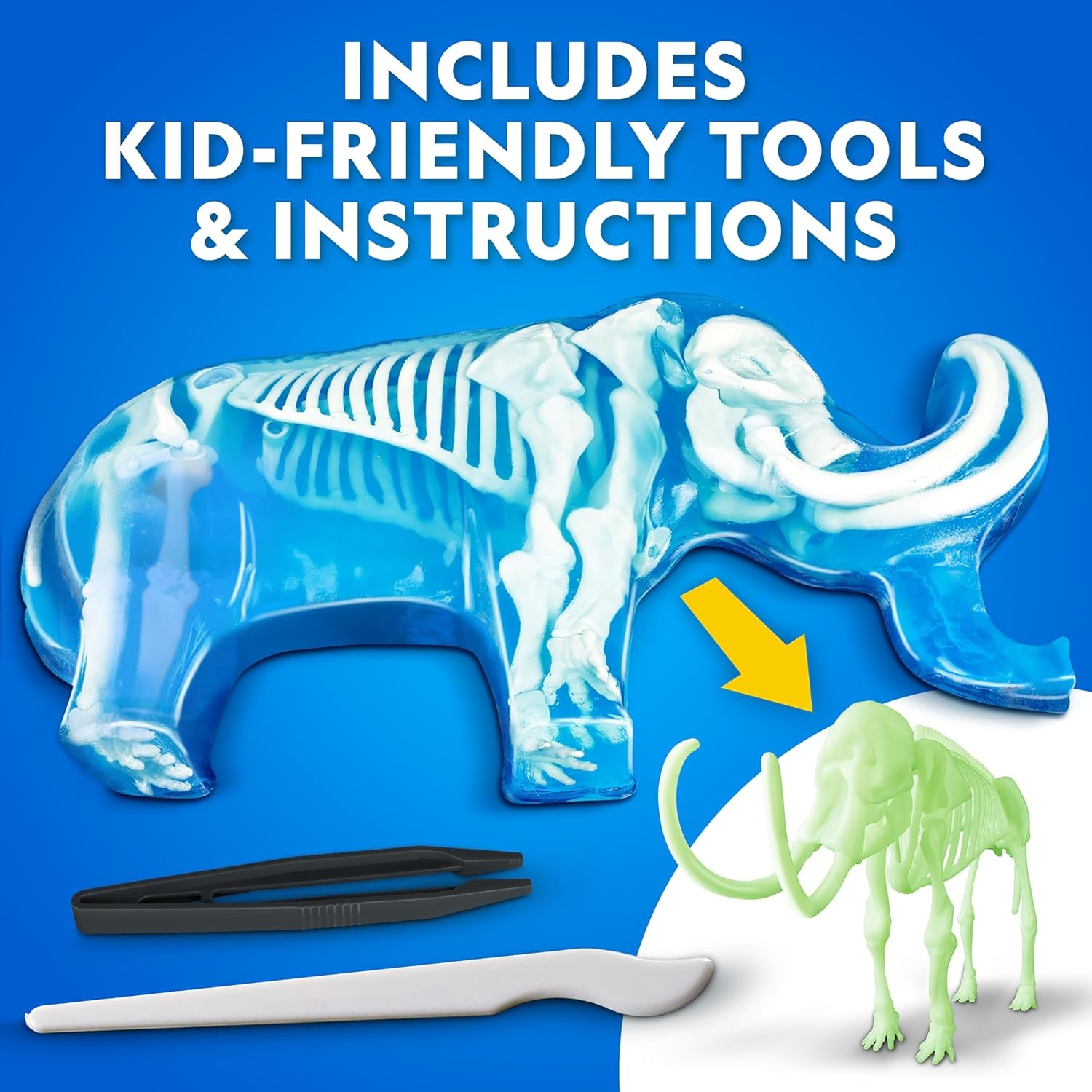 National Geographic Mammoth Dissection Kit and Anatomy Lab for Kids(Mammoth Dissection Kit)