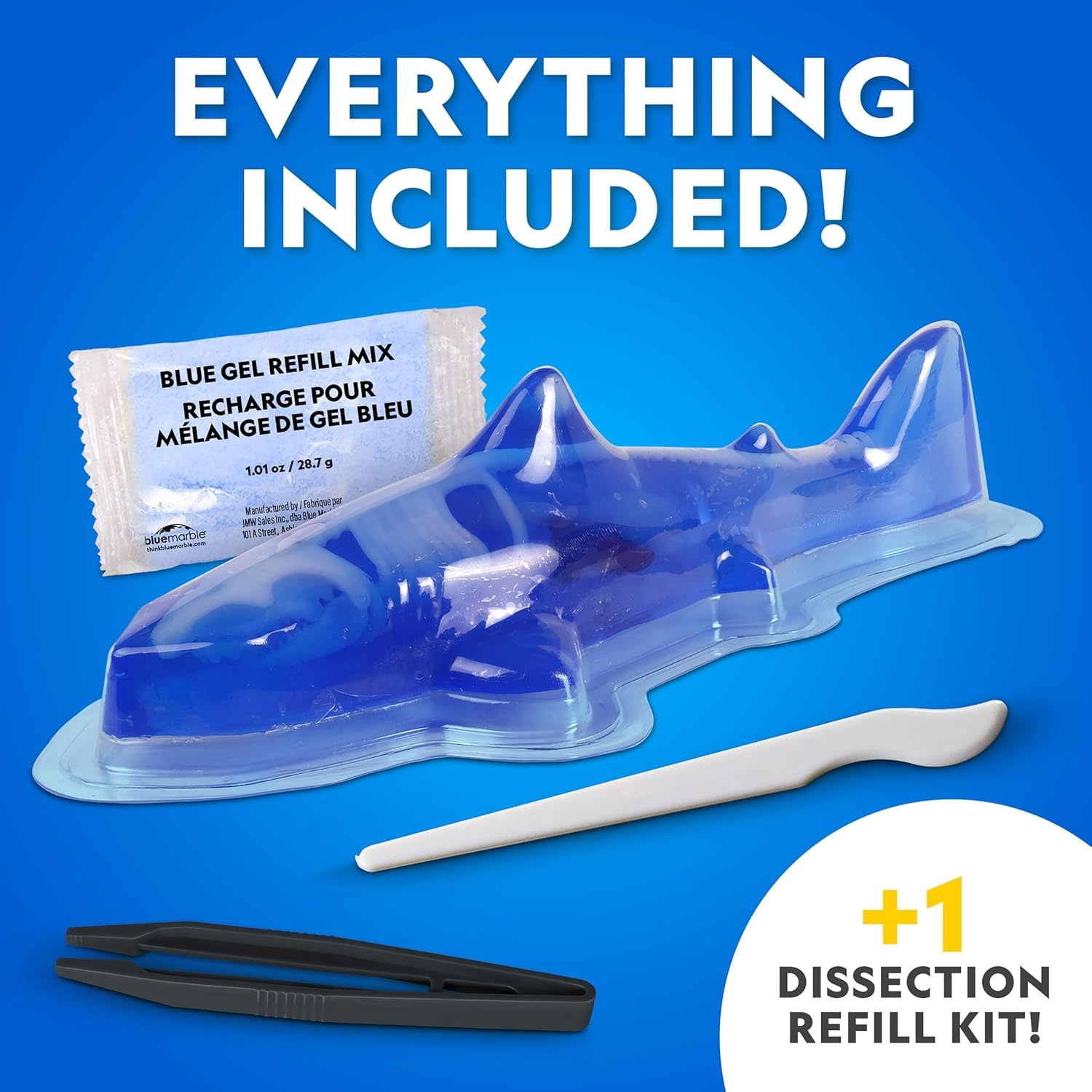 National Geographic Mammoth Dissection Kit and Anatomy Lab for Kids(Shark Dissection Kit)